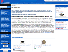 Tablet Screenshot of calibrestonetools.com